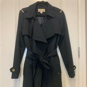 Michael Kors Navy Trench Coat